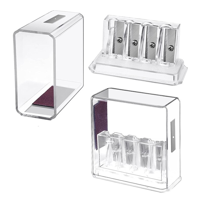 2 Pcs Carpenter Pencil Sharpener Long Point Manual..