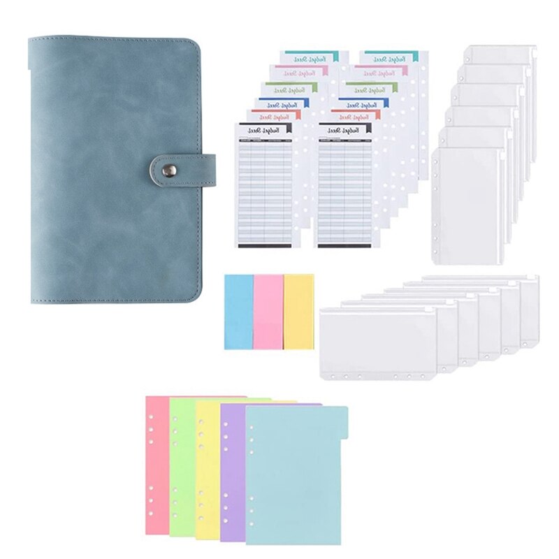 A6 Cash Envelopes For Budgeting - PU Leather Money..