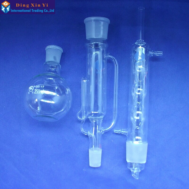 250ml  Soxhlet ,  ġ soxhlet bulbed co..