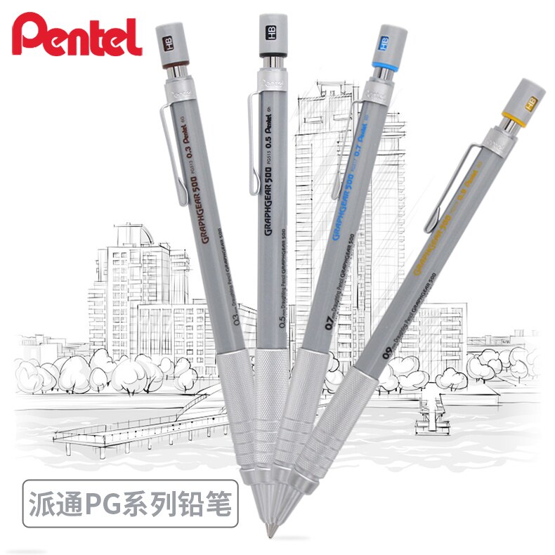 1xPentel Graphgear 500   ..