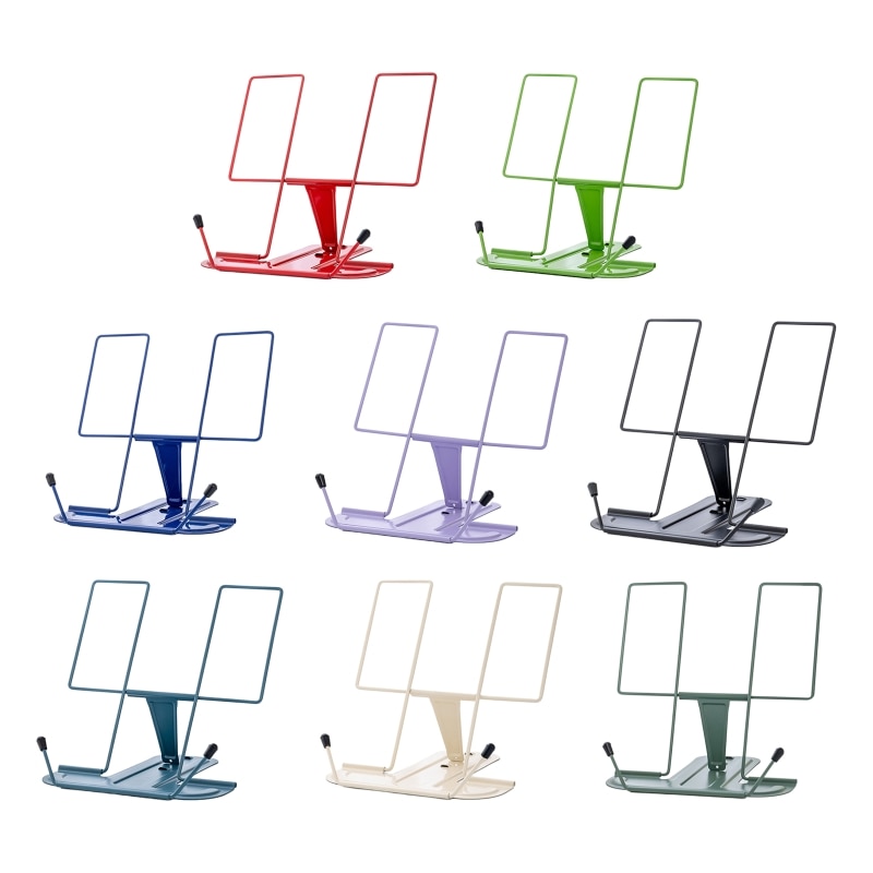 51BE Adjustable Books Holder Stand Kitchen Bookres..