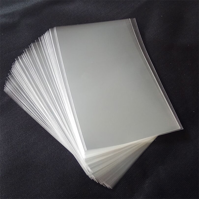 50Pcs Transparent Multi-Size Photocard Sleeves Sta..