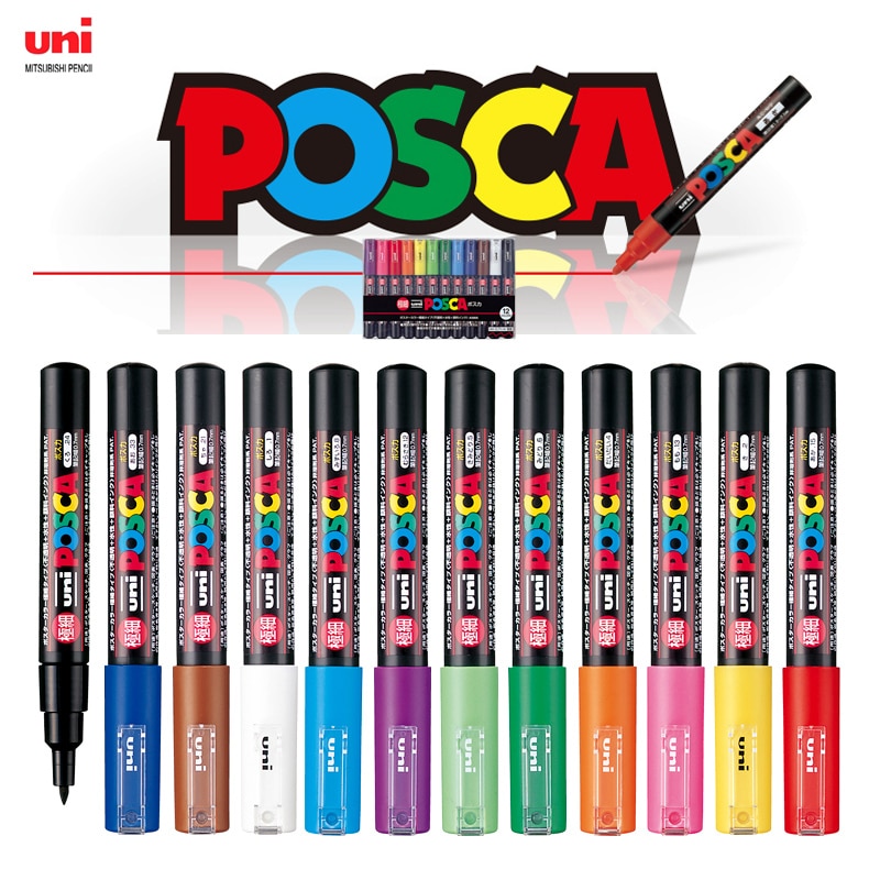 UNI POSCA Ʈ Ŀ  Ʈ PC-1M PC-3M PC-5M ..