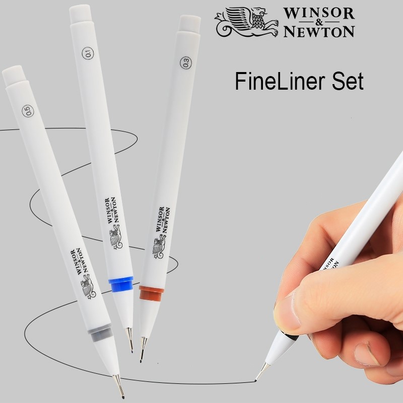 Winsor & Newton Fineliner  Ʈ //Ǿ/ ..