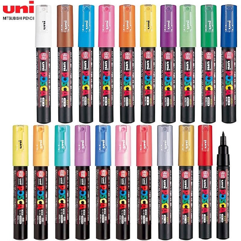1 UNI POSCA PC-1M ÷ ũ Ŀ  0.7MM  ..