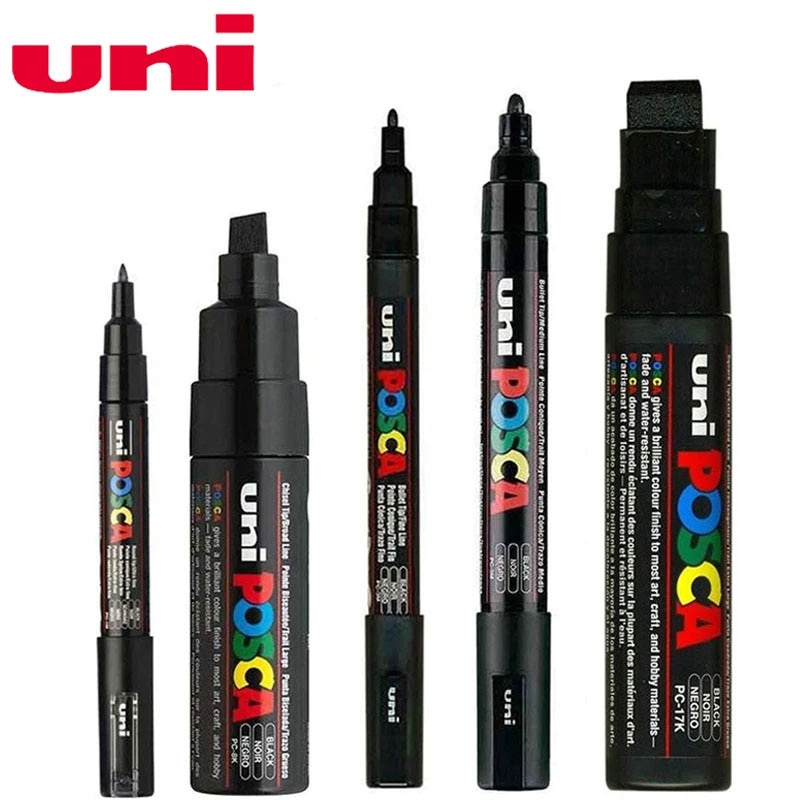 UNI Posca Ʈ  ȥ ũ 5 ũ  1  PC-1M/3M..