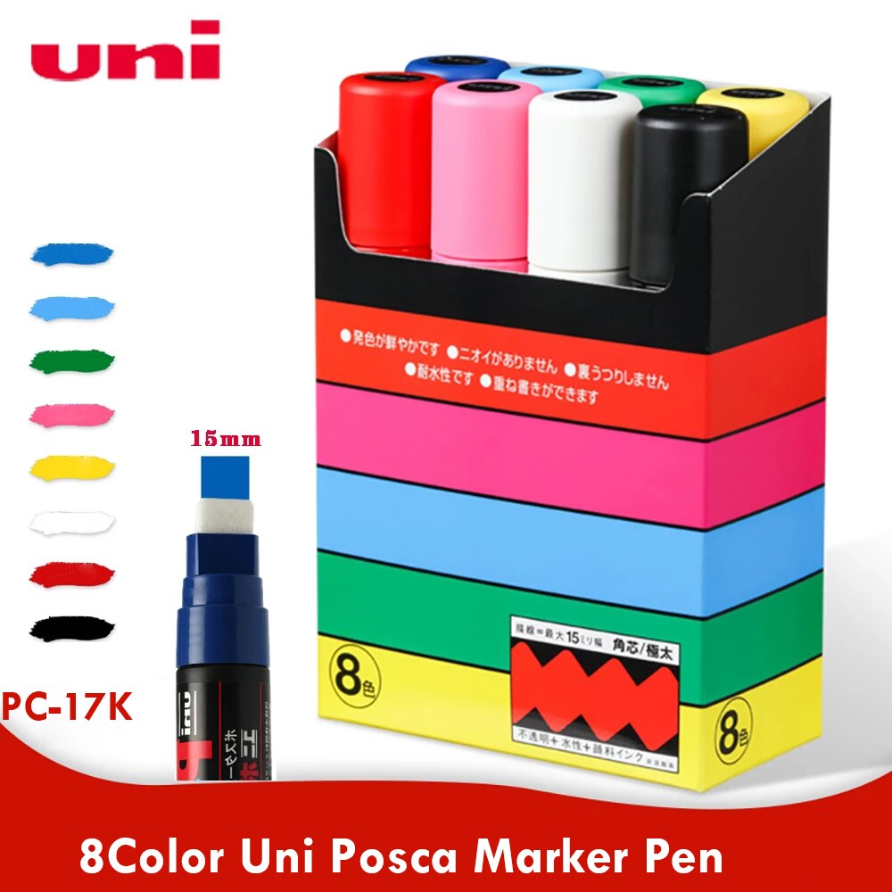 1 Pcs Ϻ UNI POSCA Ʈ Ŀ     ׸..