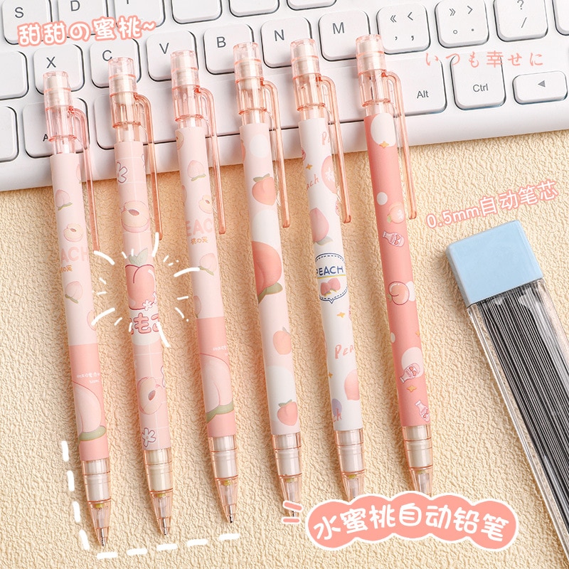20 Pcs 0.5mm Creative Peach Automati..