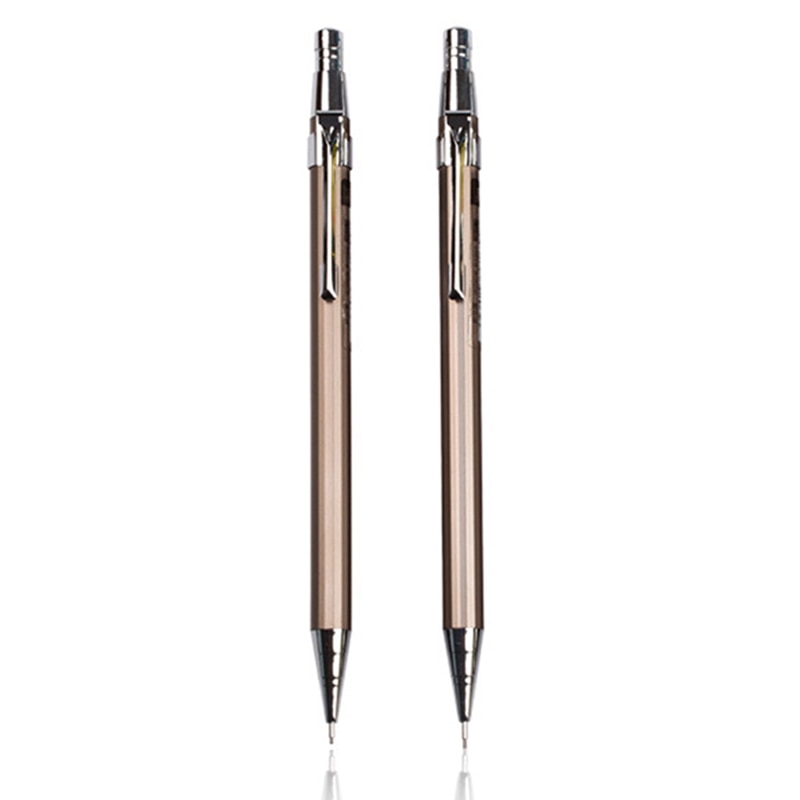 2Pcs Metal Mechanical Pencil Press Automatic Pens ..