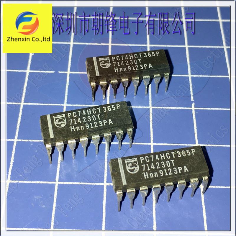 10pcs  ο PC74HCT365P DIP16..