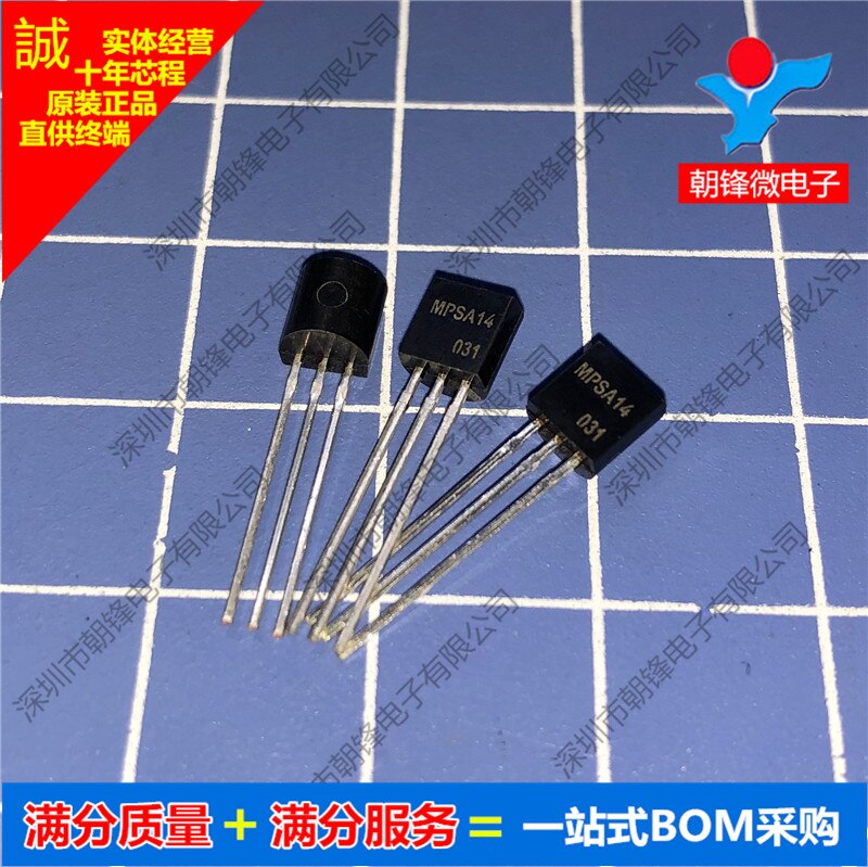 10pcs original new MPSA14 MPSA14G ..