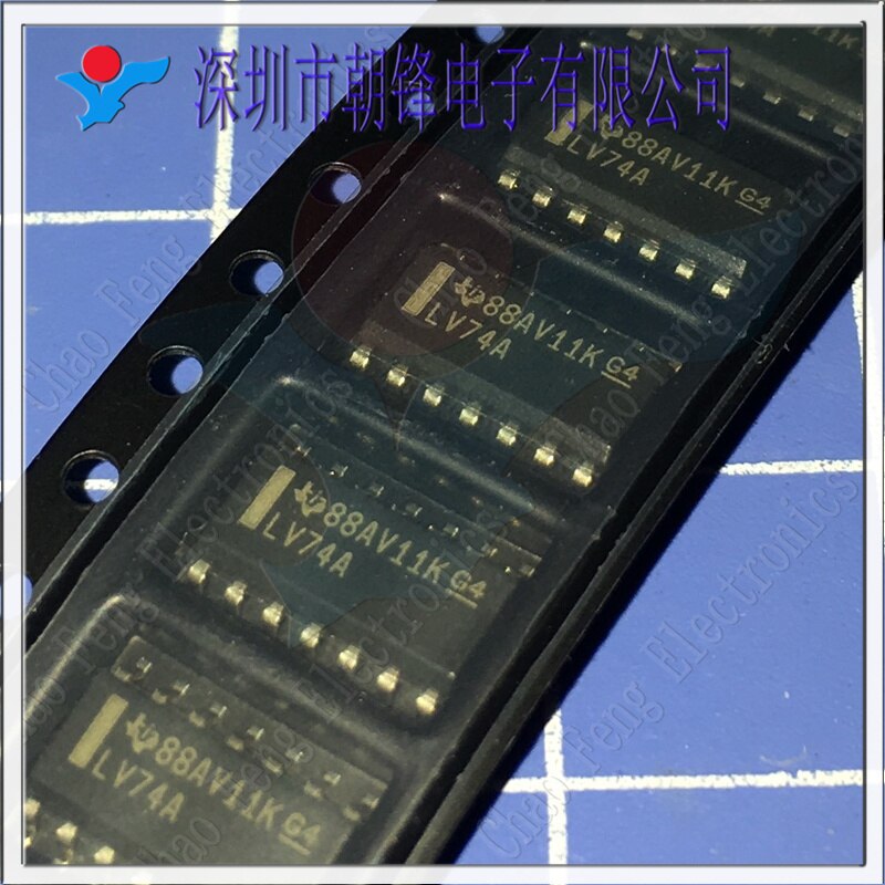 20pcs original new SN74LV74ADR silk..