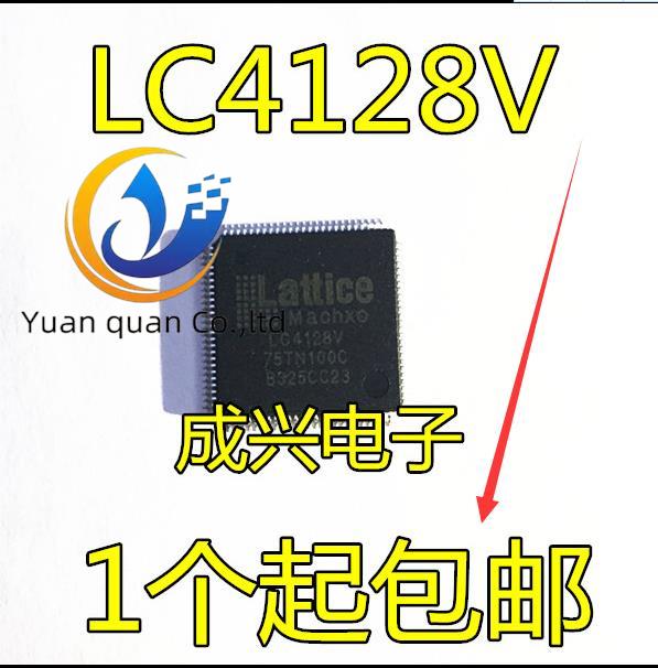 2pcs LC4128V-75TN100-10I QFP  ǽ