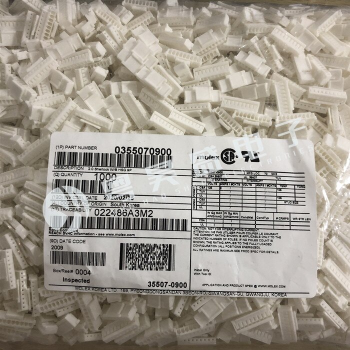 20pcs   Ŀ 35507-0900 3550..