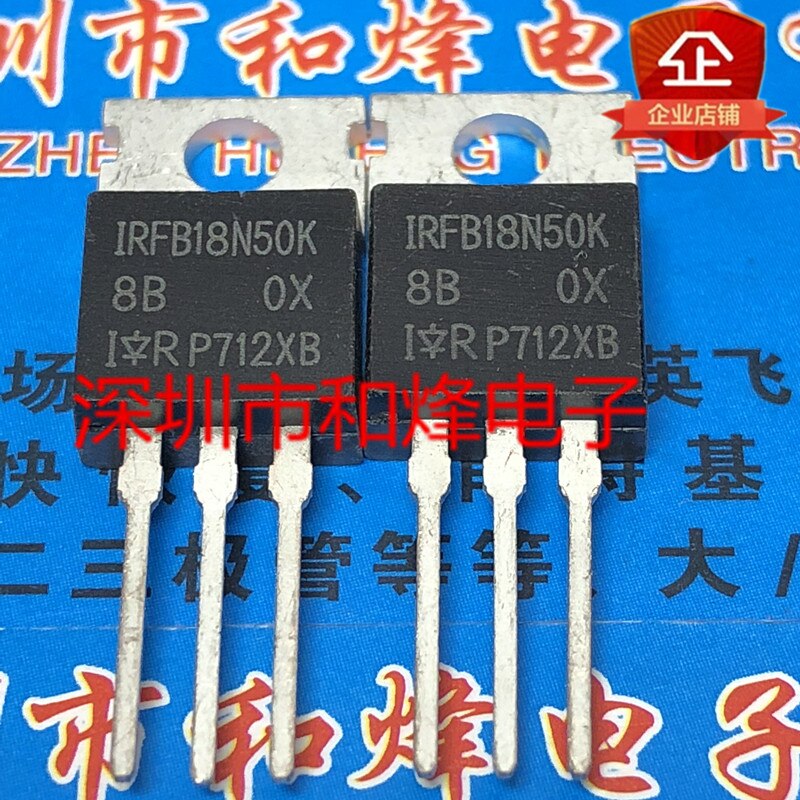 30pcs  ο FB18N50K IRFB18N50K TO-220 500V 18A..