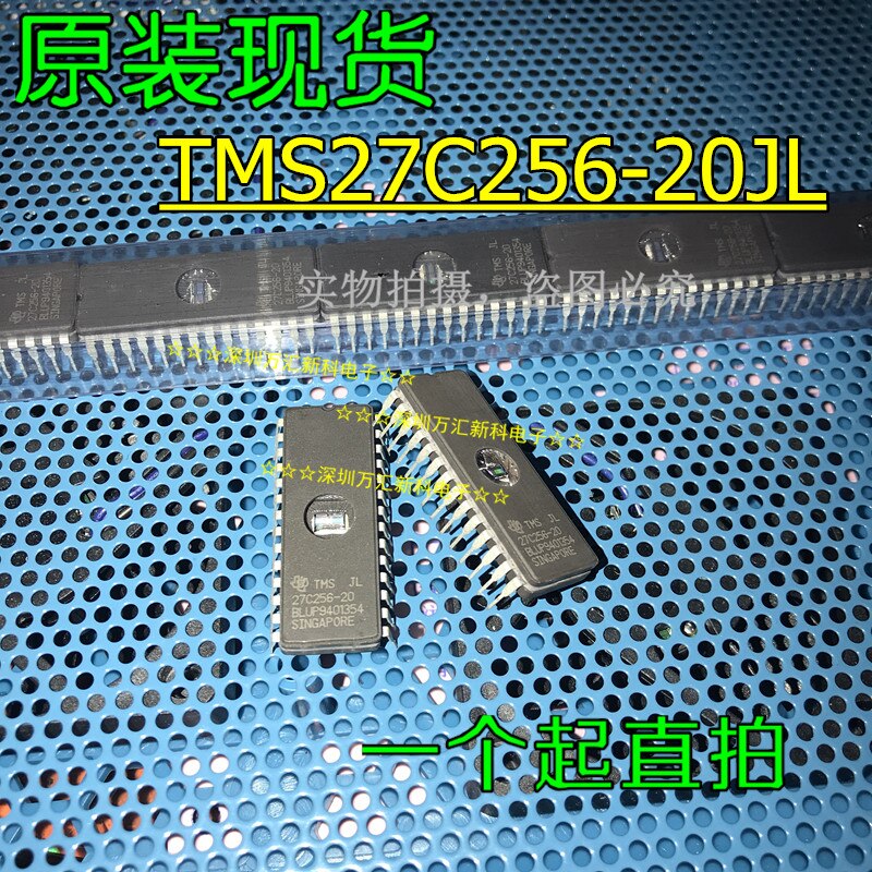 10pcs  ο TMS27C256-20JL ..