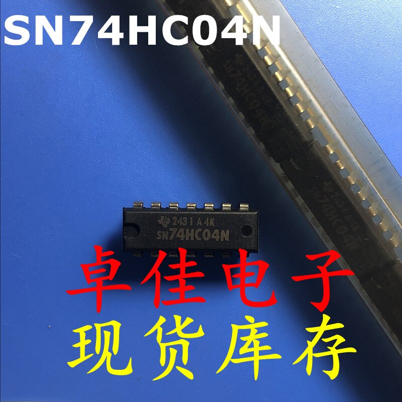 30pcs  ο  SN74HC04N