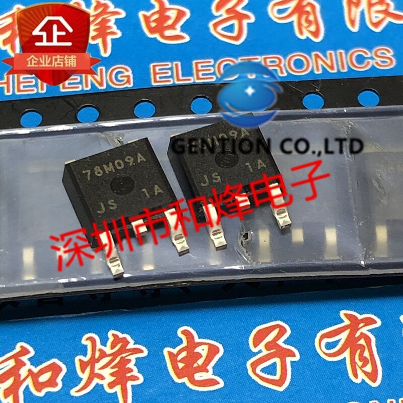 10PCS 78M09A KA78M09A TO-252 9V 0.5A..