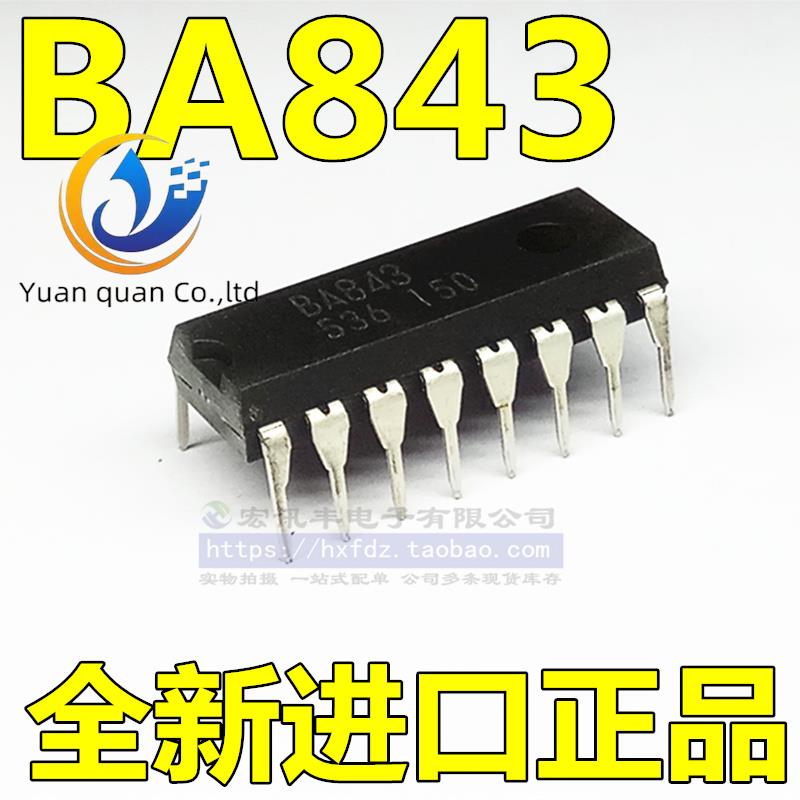  ǰ BA843 DIP-16, 2 