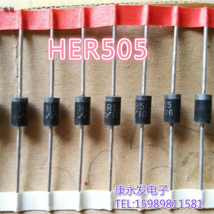   HER505 5A400V DO-27 ζ..