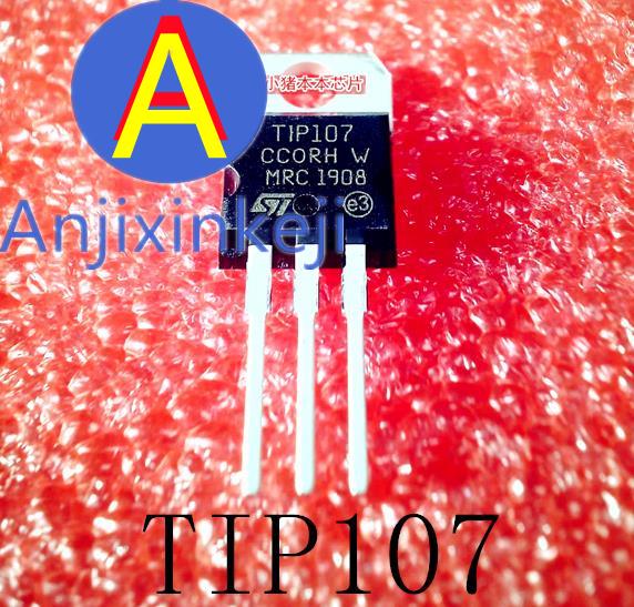 10pcs 100% ο TIP107 T1P107 TO-22..
