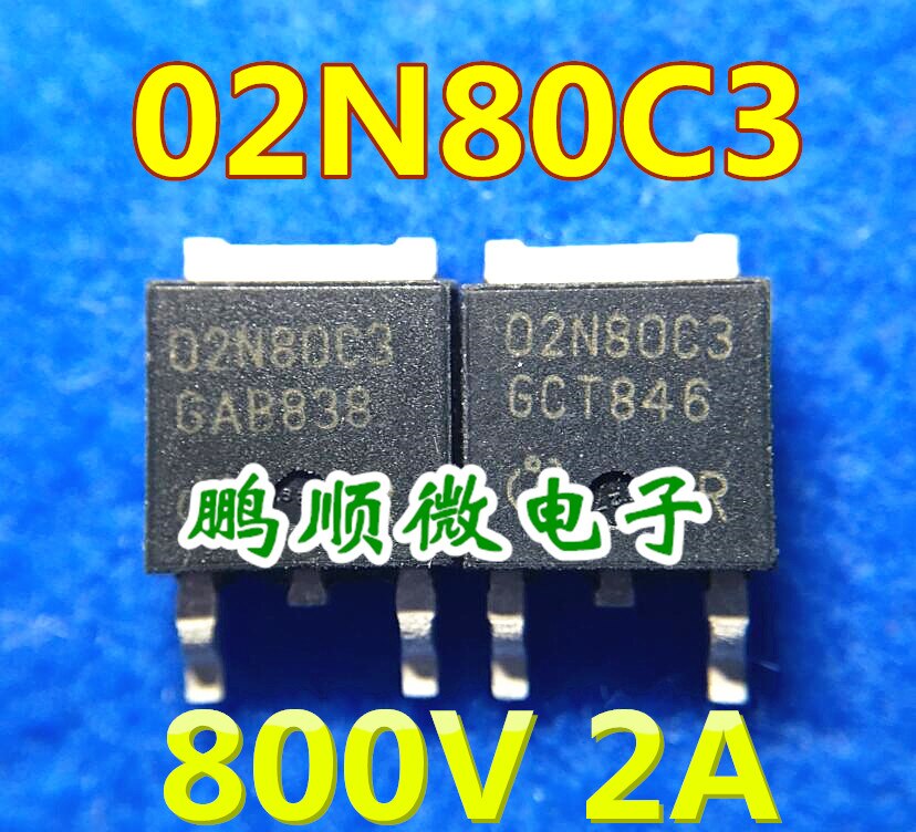 20pcs   SPD02N80C3 2N80C3 ..