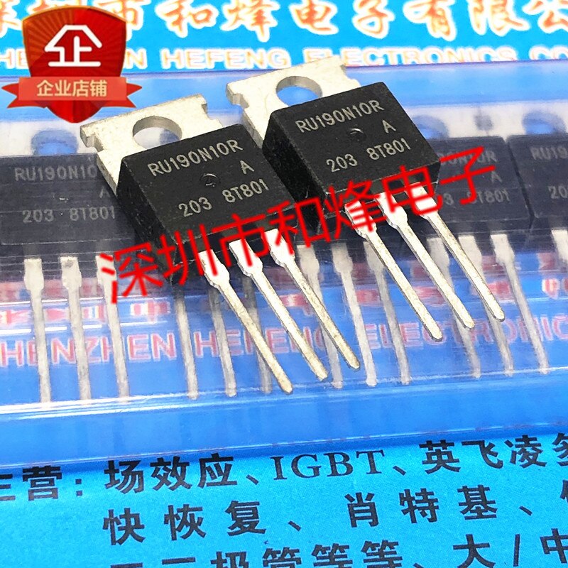 30pcs   RU190N10R TO-220 10..