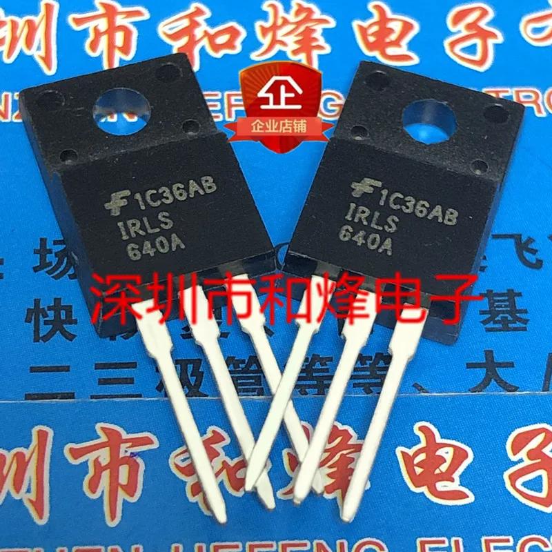 30pcs  ο IRLS640A TO-220F 2..