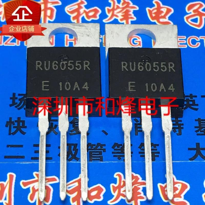 30pcs   RU6055R TO-220 60V6..
