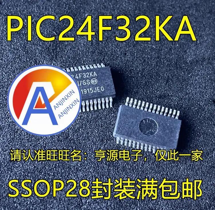 10pcs 100%  ο PIC24F32KA..