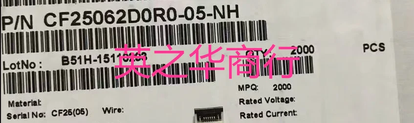 30pcs  ο CF25062D0R0-05-NH 0..