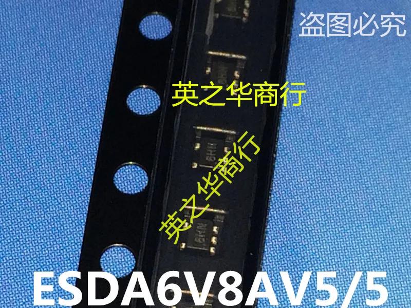 30pcs  ο ESDA6V8AV5-5/T..