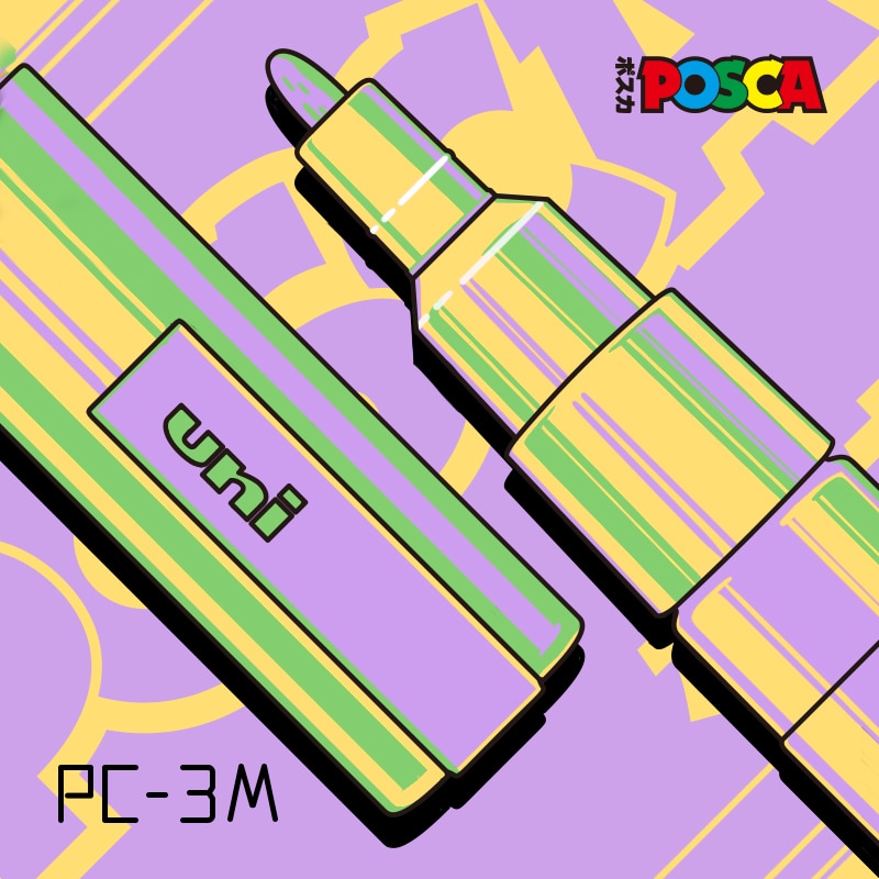 1  Ϻ Posca PC-3M ߰ Ѿ  Ŀ   ..